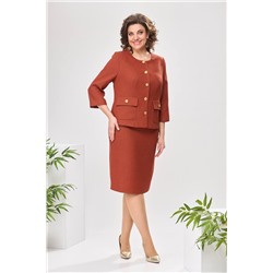 Romanovich Style 2-2449 оранжевый, Юбка,  Жакет