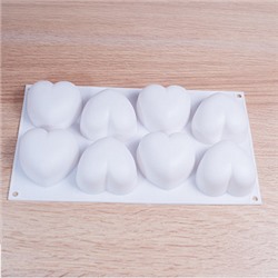 Форма для муссовых десертов Amorini, 8 ячеек, Silikolove