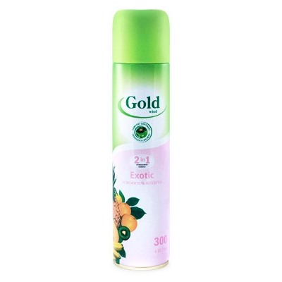СИБИАР Освеж.GOLD WIND 2в1 Экзотик 300мл