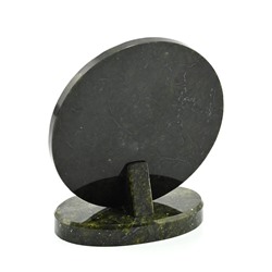 Барельеф "Лось" на подставке из змеевика 80*45*90мм