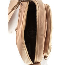 Сумка женская текстиль BoBo-9608,  1отд,  плечевой ремень,  бежевый 246609