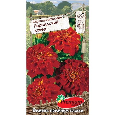 Бархатцы Персидский ковер махр отклон (Премиум)