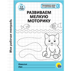 МОЯ РАБОЧАЯ ТЕТРАДЬ. РАЗВИВАЕМ МЕЛКУЮ МОТОРИКУ оптом и в розницу