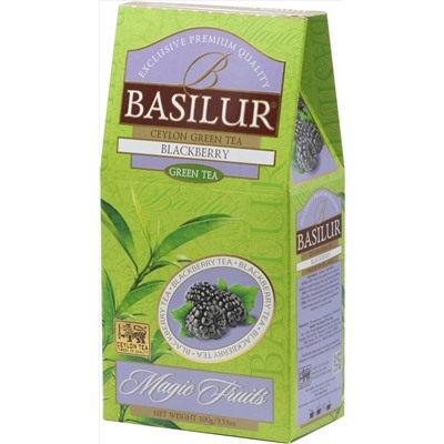 BASILUR. Волшебные фрукты. Ежевика 100 гр. карт.пачка