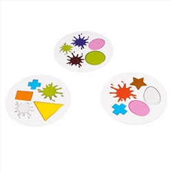 Настольная игра Дабл «Формы и цвета» (20 карточек)