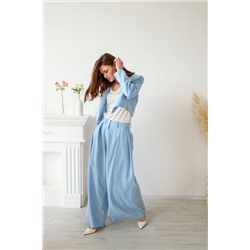 AURA of the day 9097 голубой, Брюки,  Жакет