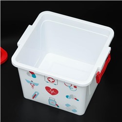 Аптечка «Доктор+», 8,5 л, квадратная