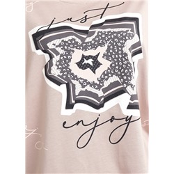 CLE LP12-977/1 Комплект жен. Harmony, бежевый/св.бежевый, Таблица размеров на женскую одежду «ЭЙС», «ТЕТ-а-ТЕТ» и «CLEVER WEAR» из трикотажа, Таблица размеров на женскую обувь