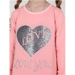 Платье МЛШ-8 "Сердечко" розовый