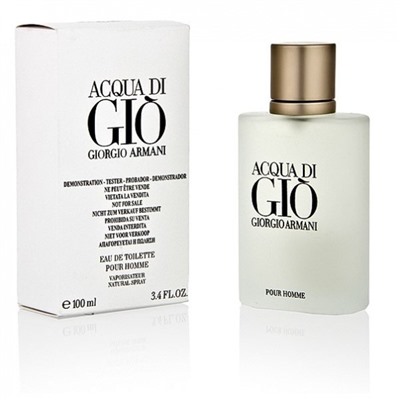 ARMANI AQUA DI GIO 100ml edt homme M~ БЕЗ УПАКОВКИ