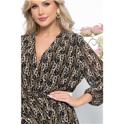 Платье "Леди Шик" (беж) П5478