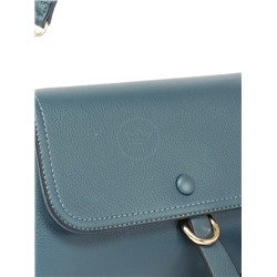 Сумка женская искусственная кожа YDR-2513,  3отд,  плечевой ремень,  синий 257552