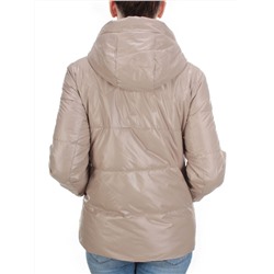 8261 BEIGE Куртка демисезонная женская BAOFANI (100 гр. синтепон) размеры 46-48-50-52-54-56