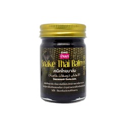 SNAKE THAI BALM, Banna (ЗМЕИНЫЙ тайский черный бальзам, Банна), 50 г.
