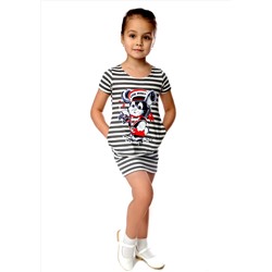 Платье Колокольчик ( моряк ) 3-221д