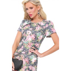 Платье разноцветный