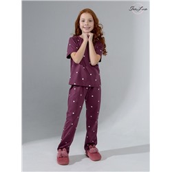 Костюм Корса МАХ сердца на бордо МФ