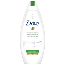 DOVE Крем-гель д/душа Детокс-уход Мицеллярный 250ml АКЦИЯ! СКИДКА 5%