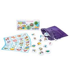 Лото с пластиковыми фишками «Мир вокруг»