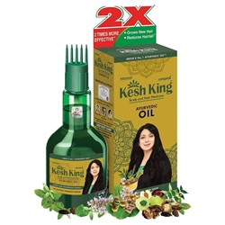 KESH KING Ayurvedic Medicinal Oil, Emami (КЕШ КИНГ Аюрведическое масло для волос, Эмами), 100 мл.