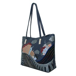 Сумка с аппликацией ДС-356-218