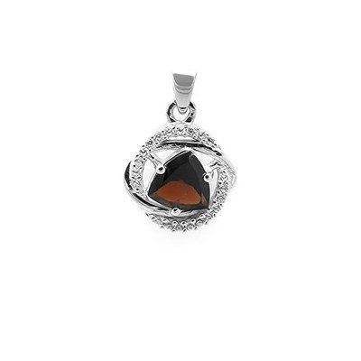 Подвеска из серебра гранат, Борей