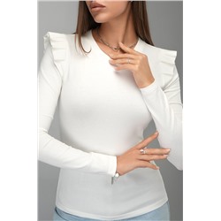 Женский лонгслив с крылышками Happyfox