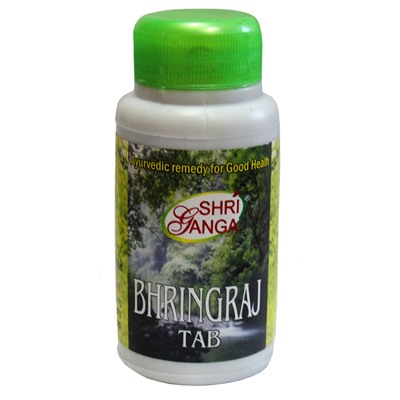 BHRINGRAJ tablet, Shri Ganga (БРИНГРАДЖ, при выпадении волос и ломкости ногтей, Шри Ганга), 200 таб.