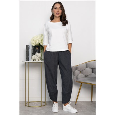 Брюки бохо (серые) Б12847-10М