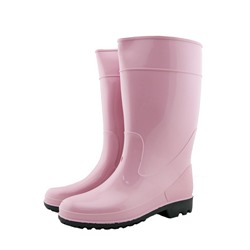 Сапоги высокие ПВХ (STEP) женские (арт. А-34) , цвета в ассортименте (уп. 12 пар)