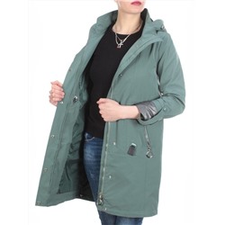 F2089 GREEN Ветровка женская MARIA (65% хлопок, 35% полиэстер) размер 3XL - 56 российский