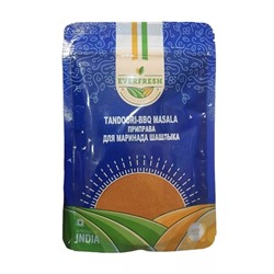 TANDOORI-BBQ MASALA, Everfresh (ПРИПРАВА ДЛЯ МАРИНАДА ШАШЛЫКА, Эверфреш), 100 г.