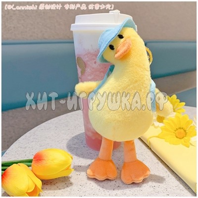 Мягкая игрушка брелок УТОЧКА 16 см в ассортименте duck16, duck16