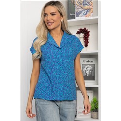 Блуза Мелита (сине-фиолетовая) Б13795-29М