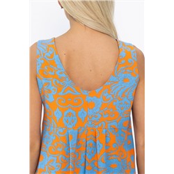 Платье Люси (оранжевое) П13857-25М