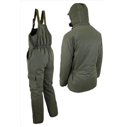 Костюм мужской "Nerub" зимний, куртка/полукомб. (Tokio/Fleece) олива К-474