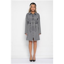 Платье Зарина (черно-белое) П14227-5М