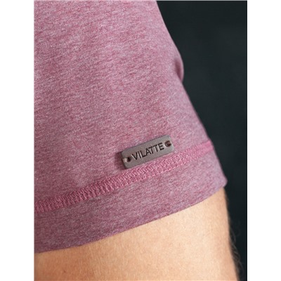 Футболка базовая полуприлегающая из премиального хлопка с эластаном