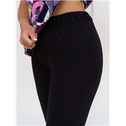 Костюм женский Текс-Плюс, цвет черный фиолетовый