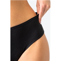 Женские трусы-слипы в рубчик 5шт. Happyfox