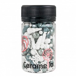 Посыпка микс "Магия единорога серебро/белый", 50 гр