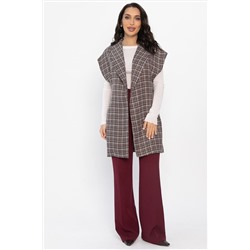 Жилет костюмный из твида Жюлли (кофе) Б14489-4М