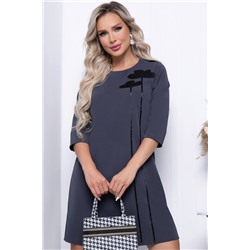 Платье Мэйси (графит) П7145