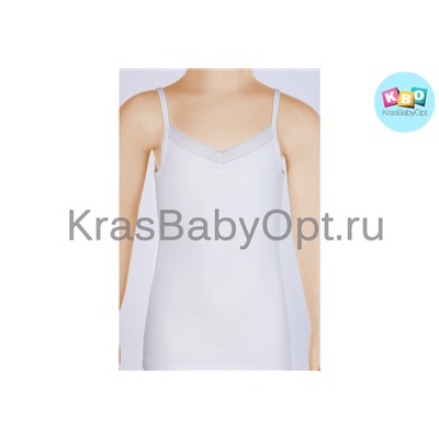 Майка белая для девочки