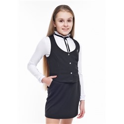 CLE Жилет дев.704689вэ школа, чёрный