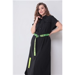 Michel chic 993/1 черный-неон, Платье
