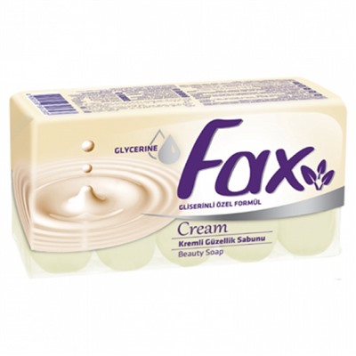 FAX Мыло 5*70г.экопак. Cream + кокосовое молочко
