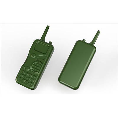 Оружие пластиковое Пистолет. Рация