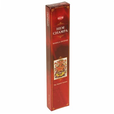Masala Incense Sticks HEM CHAMPA, Hem (Благовония масала ХЕМ ЧАМПА, Хем), 15 г.