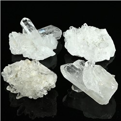 Кристаллы горного хрусталя 78*48*42мм, 160-179г